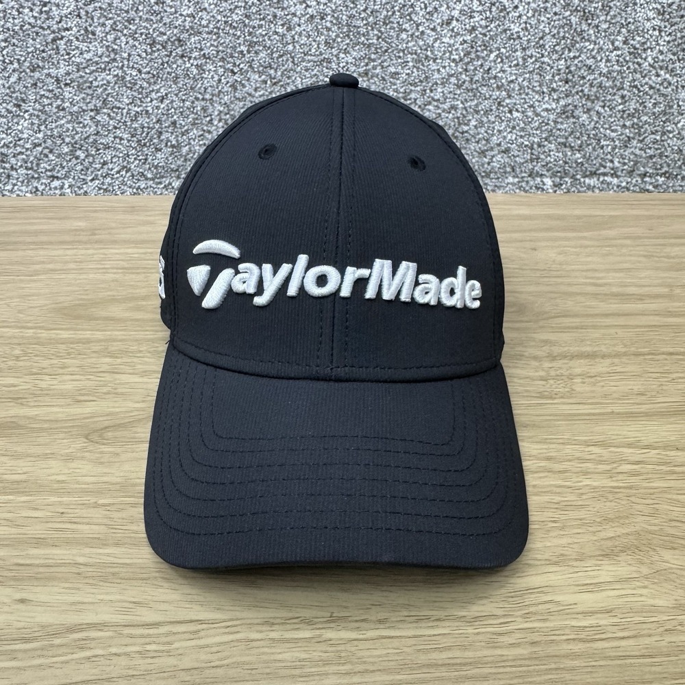 Taylormade Hat Cap Strap Back Black Men's Golf TP5 M5 Casual Adjustable One Size